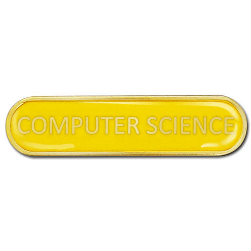 Computer Science Bar Badge by School Badges UK