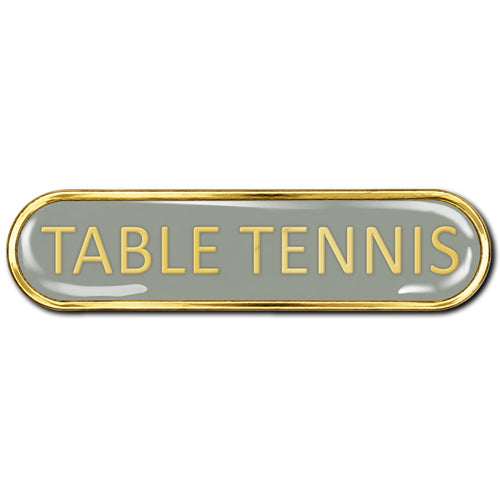 Table Tennis Bar Badge