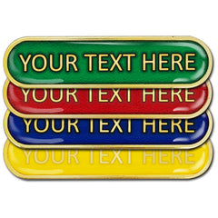 Personalised Enamelled Bar Badge