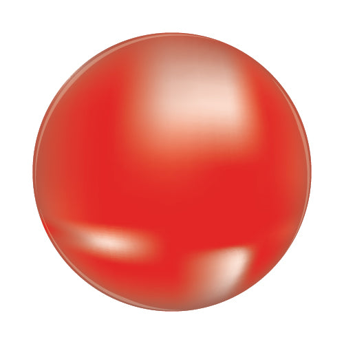 'Plain' Plastic Button Badge (Pack of 25)