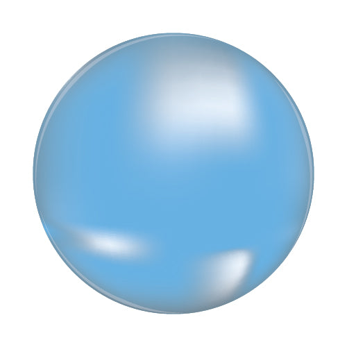 'Plain' Plastic Button Badge (Pack of 25)