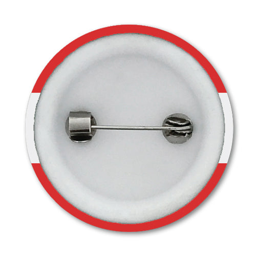 Buddy Plastic Button Badge