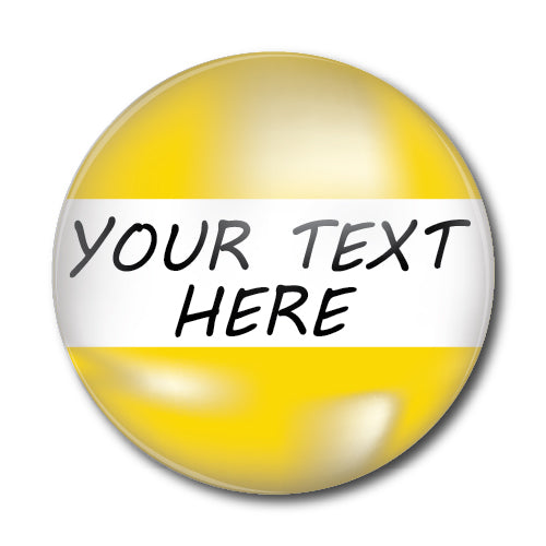 Personalised Plastic Button Badge (view 8)