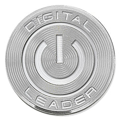 Digital Leader Steel Badge by School Badges UK