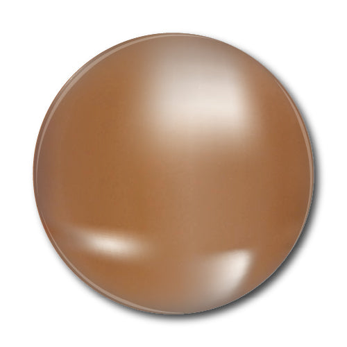 'Plain' Metallic Plastic Button Badge (Pack of 25)