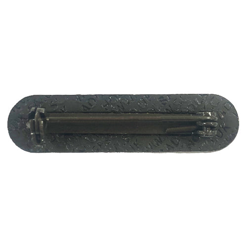 Silver Metal Bar Badge