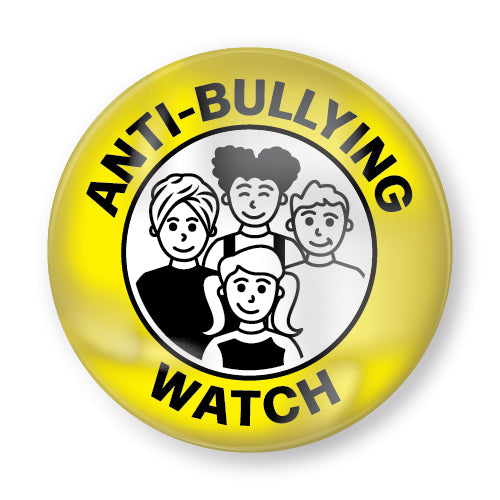 Anti-Bullying Watch Plastic Button Badge (Pack of 10)