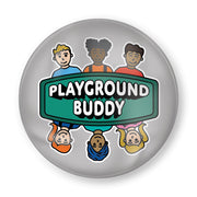 Playground Buddy Plastic Button Badge (Pack of 10)