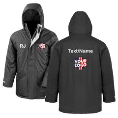 Child Winter Coat Black by School Badges UK