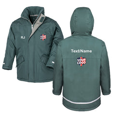 Child Winter Coat Black by School Badges UK