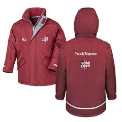 Child Winter Coat Black by School Badges UK