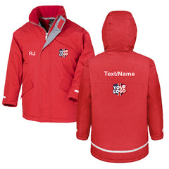 Child Winter Coat Black by School Badges UK