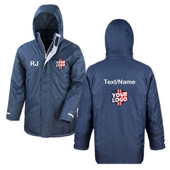 Adult Winter Coat Navy by School Badges UK