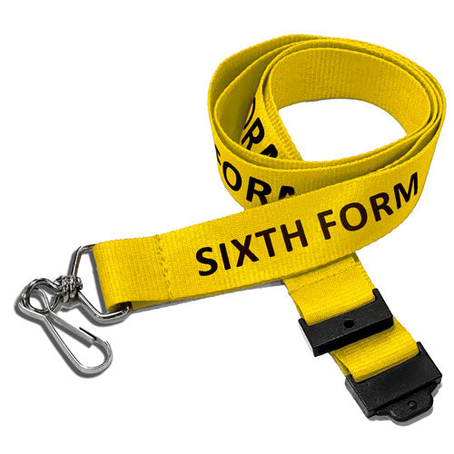 Sixth Form Lanyard – Yellow
