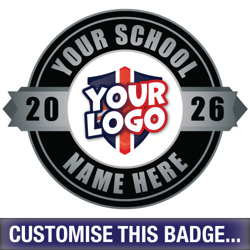 Personalised Leavers Badge by School Badges UK