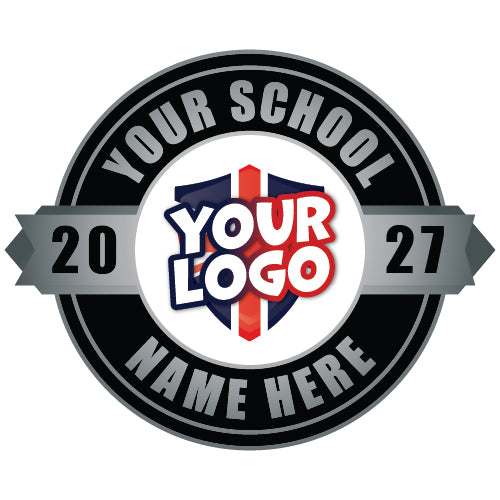 Personalised Leavers Badge (view 2)