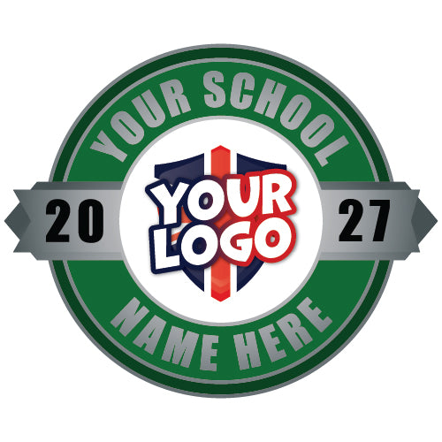 Personalised Leavers Badge (view 3)