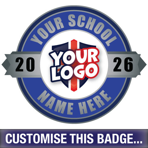 Personalised Leavers Badge by School Badges UK