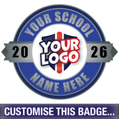 Personalised Leavers Badge by School Badges UK