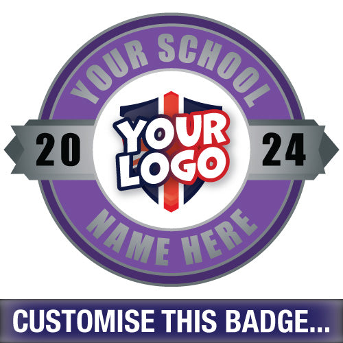 Personalised Leavers Badge by School Badges UK