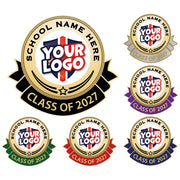 Personalised Class of 2027 Logo Badge