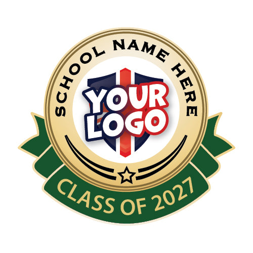 Personalised Class of 2027 Logo Badge (view 3)