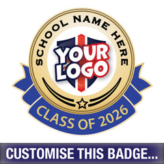 Personalised Class of 2026 Logo Badge by School Badges UK