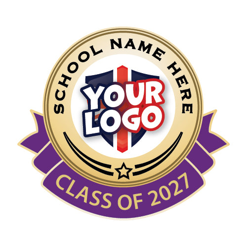 Personalised Class of 2027 Logo Badge (view 6)