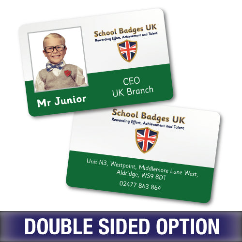 Photo ID Card (Horizontal) - Layout 2 - School Badges UK