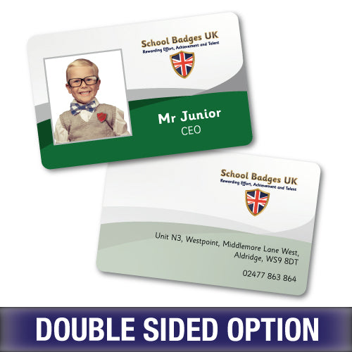 Photo ID Card (Horizontal) - Layout 6