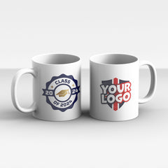 Personalised Class of 2024 Mug with Logo