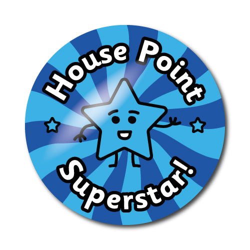 House Point Superstar Stickers by School Badges UK