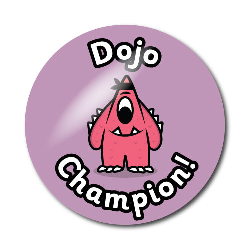 Dojo Champion Stickers by School Badges UK