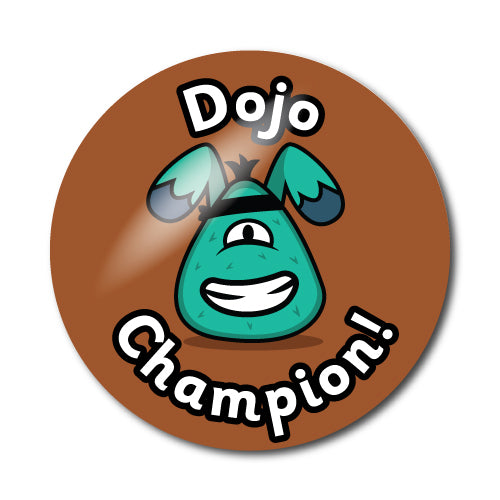 Dojo Champion Stickers by School Badges UK