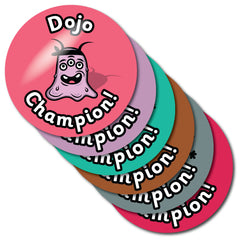 Dojo Champion Stickers by School Badges UK