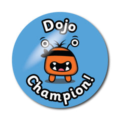 Dojo Champion Stickers by School Badges UK