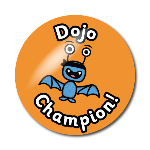 Dojo Champion Stickers by School Badges UK