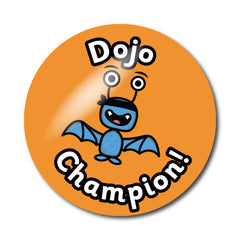 Dojo Champion Stickers by School Badges UK