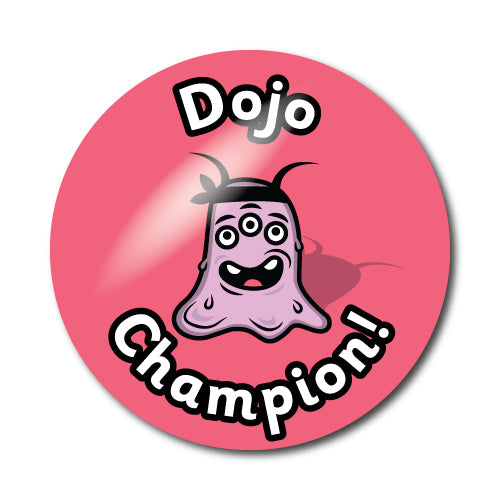 Dojo Champion Stickers by School Badges UK