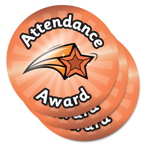 Attendance Award Stickers by School Badges UK