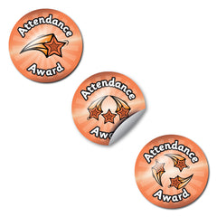 Attendance Award Stickers by School Badges UK