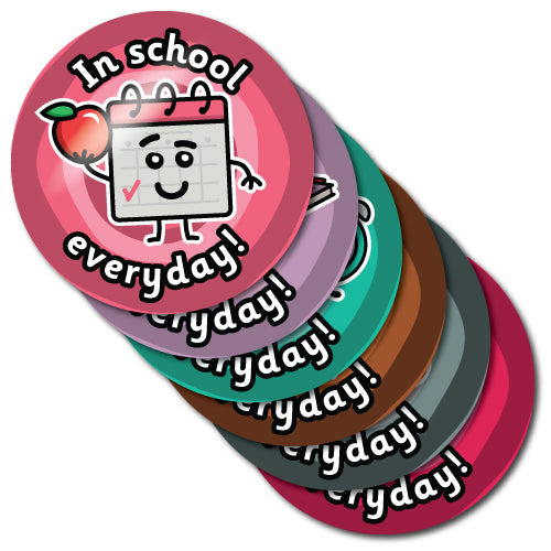 In School Everyday Stickers by School Badges UK