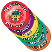 My Teacher Says Stickers by School Badges UK