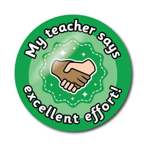 My Teacher Says Stickers by School Badges UK