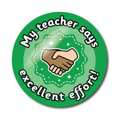 My Teacher Says Stickers by School Badges UK