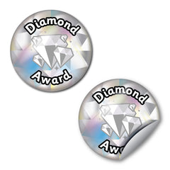 Diamond Award Treasure Themed Stickers by School Badges UK