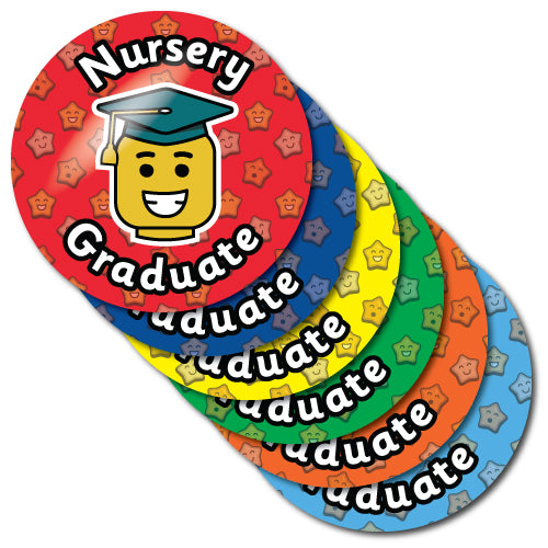 Nursery Graduate Stickers by School Badges UK