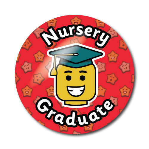 Nursery Graduate Stickers by School Badges UK