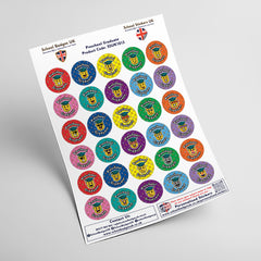 Preschool Graduate Stickers by School Badges UK