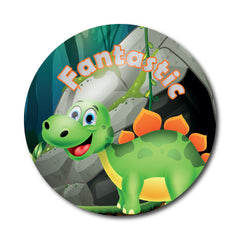 Well Done Dinosaur Stickers by School Badges UK